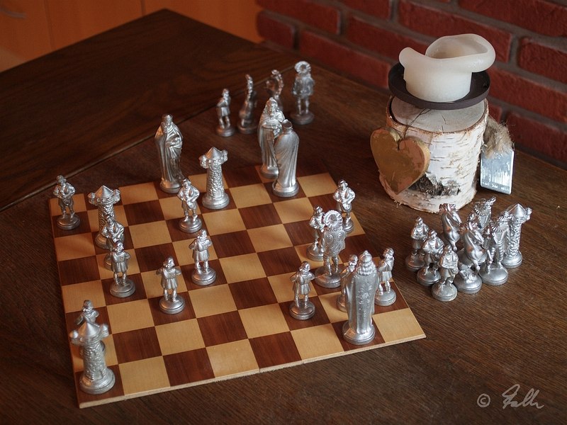 Fleamarket acquired Chess Pieces are still working   © Falk 2016